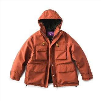 Retro Men Puffer Jacket