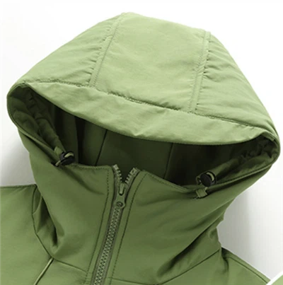 Mens Green Puffer Jackets