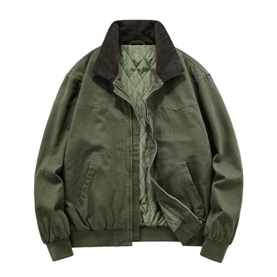 Mens Quilted Work Jacket
