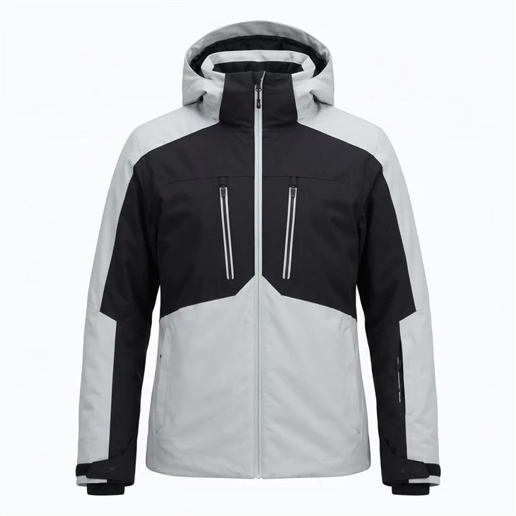 Men's Color Block Nylon Ski Jacket