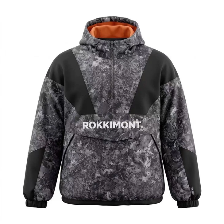 Stone Camo Anorak Ski Jacket