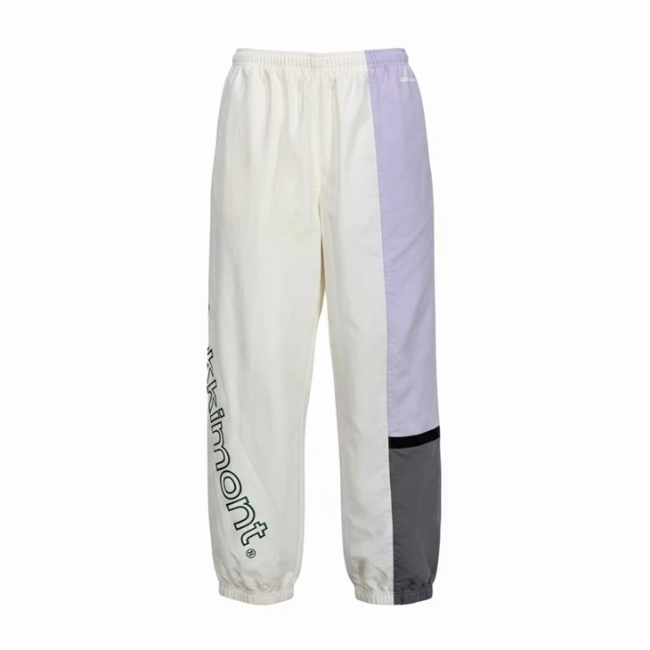 Color Block Embroidered Logo Track Pants