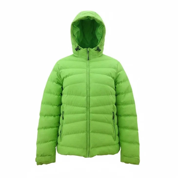 Women's Lightweight Hooded Polyester Puffer Jacket