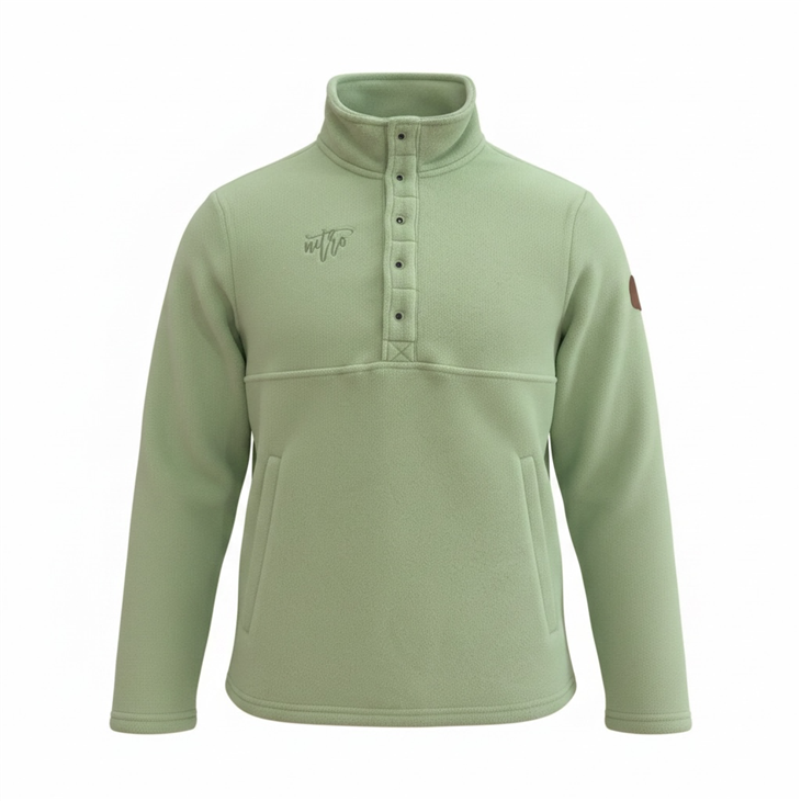 Outdoor Men's Fleece Pullover MidLayer
