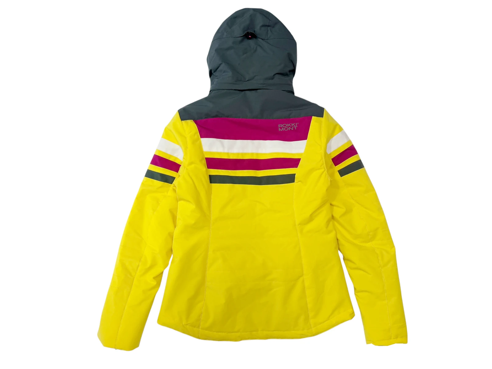 Women's Multi-Stripe Color Block Stretch Ski Jacket Women's Multi-Stripe Color Block Stretch Ski Jacket