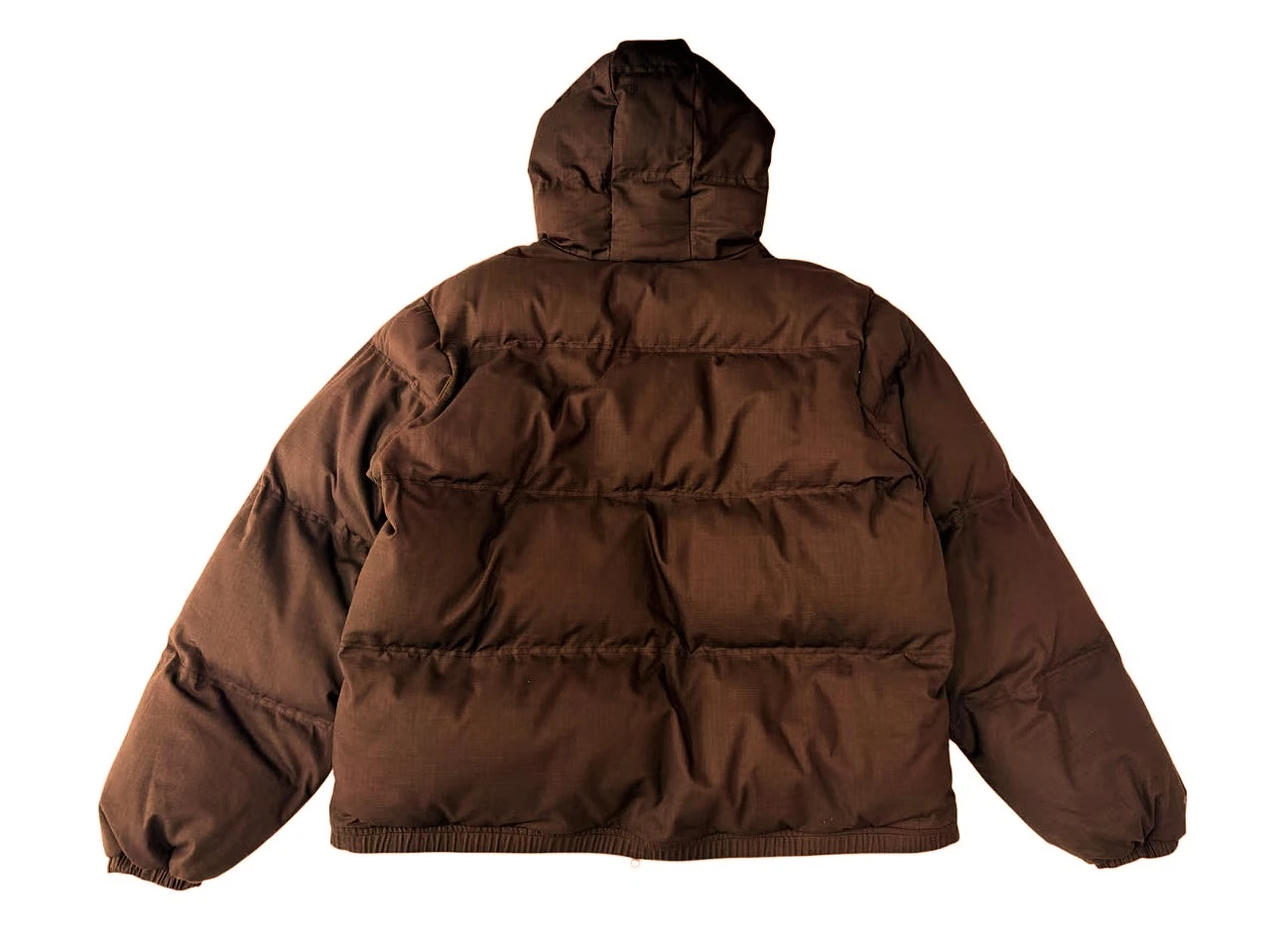 Men's Brown Padded Parka Jacket Men's Brown Padded Parka Jacket