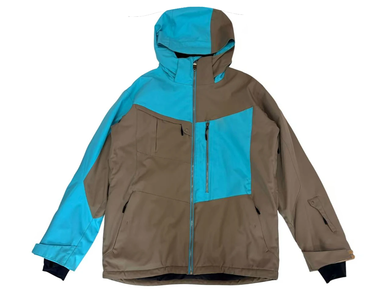 Men's Block Nylon Twill Ski Jacket Men's Block Nylon Twill Ski Jacket