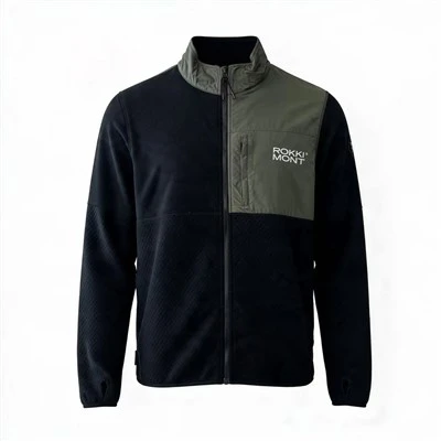 Outdoor Hybrid Grid Fleece Jacket