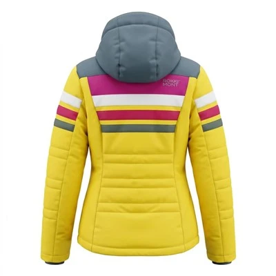 Women's Multi-Stripe Color Block Ski Jacket suppliers