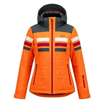 Women's Multi-Stripe Color Block Ski Jacket factory