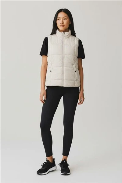 Women Sorona Box Quilted Vest high quality