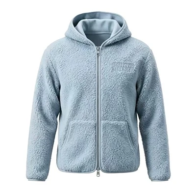 Hooded Sherpa Fleece Zip Jacket best
