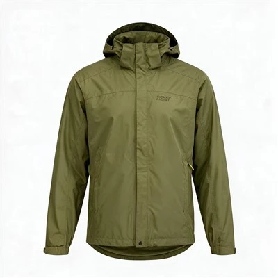 Men's Waterproof Hooded Hard Shell Jacket