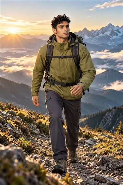 Men's Waterproof Hooded Hard Shell Jacket price