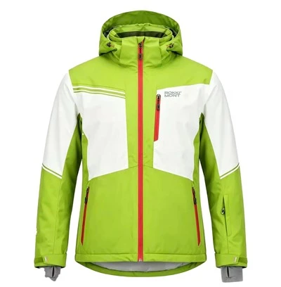 Men’s Navy & Off-White Color Block Ski Jacket best