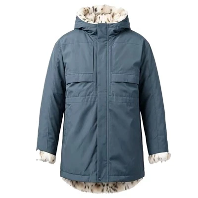 Hooded Faux Fur Lined Custom Parka factory