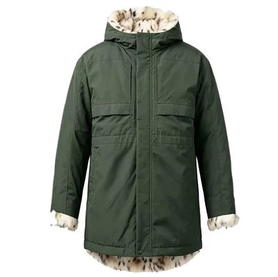 Hooded Faux Fur Lined Custom Parka best