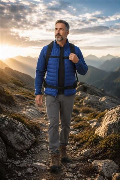 Hybrid Quilted Padded Fleece Mixed Jacket price