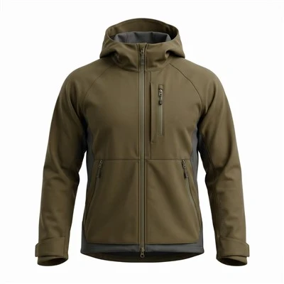 Men’s Two‑Tone Hybrid Hunting Hardshell Jacket