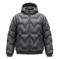Men's Sustainable Seamless Baffle Jacket