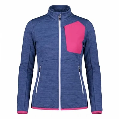 Stretchable Knitted Midlayer Walking Fleece Jacket
