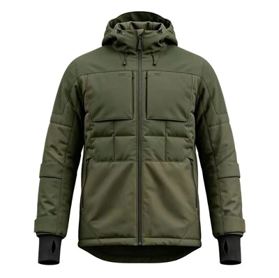 Men's Olive Cotton Hunting Jacket best